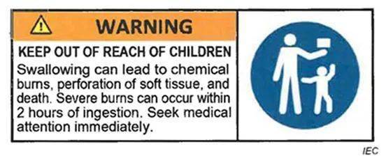 IEC 60086-4:2019警告示例